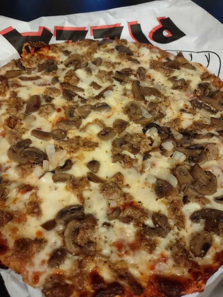 Pizza Sausage Onion Mushroom